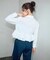〈a／mie〉ホイップフリルシャツ　26SS