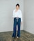 〈a／mie〉ホイップフリルシャツ　26SS