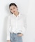 〈a／mie〉ホイップフリルシャツ　26SS