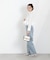 〈a／mie〉ホイップフリルシャツ　26SS