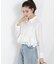 〈a／mie〉ホイップフリルシャツ　26SS