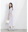 シフォン楊柳ギャザーワンピース　26SS