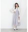 シフォン楊柳ギャザーワンピース　26SS