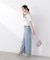 ＜ウォッシャブル／UV＞肩リボンオフショルニット　26SS