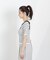 ＜ウォッシャブル／UV＞肩リボンオフショルニット　26SS