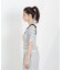＜ウォッシャブル／UV＞肩リボンオフショルニット　26SS