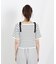＜ウォッシャブル／UV＞肩リボンオフショルニット　26SS