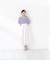 ＜ウォッシャブル／UV＞肩リボンオフショルニット　26SS