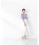 ＜ウォッシャブル／UV＞肩リボンオフショルニット　26SS