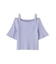＜ウォッシャブル／UV＞肩リボンオフショルニット　26SS
