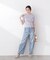 チュールフリル付きニット　26SS