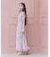 2wayスリーブ花柄シャーリングワンピース 26SS
