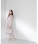 2wayスリーブ花柄シャーリングワンピース 26SS
