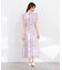 2wayスリーブ花柄シャーリングワンピース 26SS
