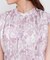 2wayスリーブ花柄シャーリングワンピース 26SS