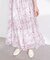 2wayスリーブ花柄シャーリングワンピース 26SS