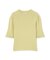 部分シアー半袖ニット 26SS