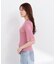 部分シアー半袖ニット 26SS