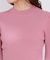 部分シアー半袖ニット 26SS