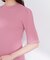 部分シアー半袖ニット 26SS