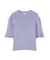 部分シアー半袖ニット 26SS