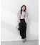 〈a／mie〉ドロストスリーブシャツ 26SS