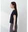 〈a／mie〉オーガニック接触冷感チャーム付きTシャツ 26SS