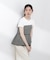 〈a／mie〉オーガニック接触冷感チャーム付きTシャツ 26SS