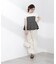〈a／mie〉オーガニック接触冷感チャーム付きTシャツ 26SS