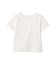 〈a／mie〉オーガニック接触冷感チャーム付きTシャツ 26SS