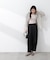 〈a／mie〉カップ付きアメスリ 26SS