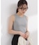 〈a／mie〉カップ付きアメスリ 26SS