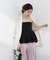 〈a／mie〉ペプラムニットビスチェ 26SS