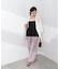 〈a／mie〉ペプラムニットビスチェ 26SS