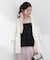 〈a／mie〉ペプラムニットビスチェ 26SS