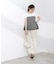 〈a／mie〉ペプラムニットビスチェ 26SS