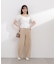 〈a／mie〉ワイドバレルパンツ 26SS