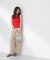 〈a／mie〉ワイドバレルパンツ 26SS