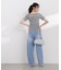 〈a／mie〉ワイドバレルパンツ 26SS