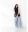 〈a／mie〉ワイドバレルパンツ 26SS
