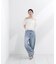 〈a／mie〉ワイドバレルパンツ 26SS