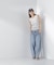 〈a／mie〉ワイドバレルパンツ 26SS