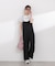〈a／mie〉バックタックサロペット 26SS