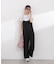 〈a／mie〉バックタックサロペット 26SS