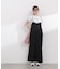 〈a／mie〉バックタックサロペット 26SS
