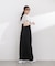 〈a／mie〉バックタックサロペット 26SS
