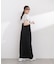 〈a／mie〉バックタックサロペット 26SS