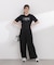 〈a／mie〉バックタックサロペット 26SS