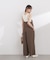 〈a／mie〉バックタックサロペット 26SS