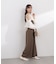 〈a／mie〉バックタックサロペット 26SS
